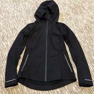 lululemon athletica Black Hooded Jacket